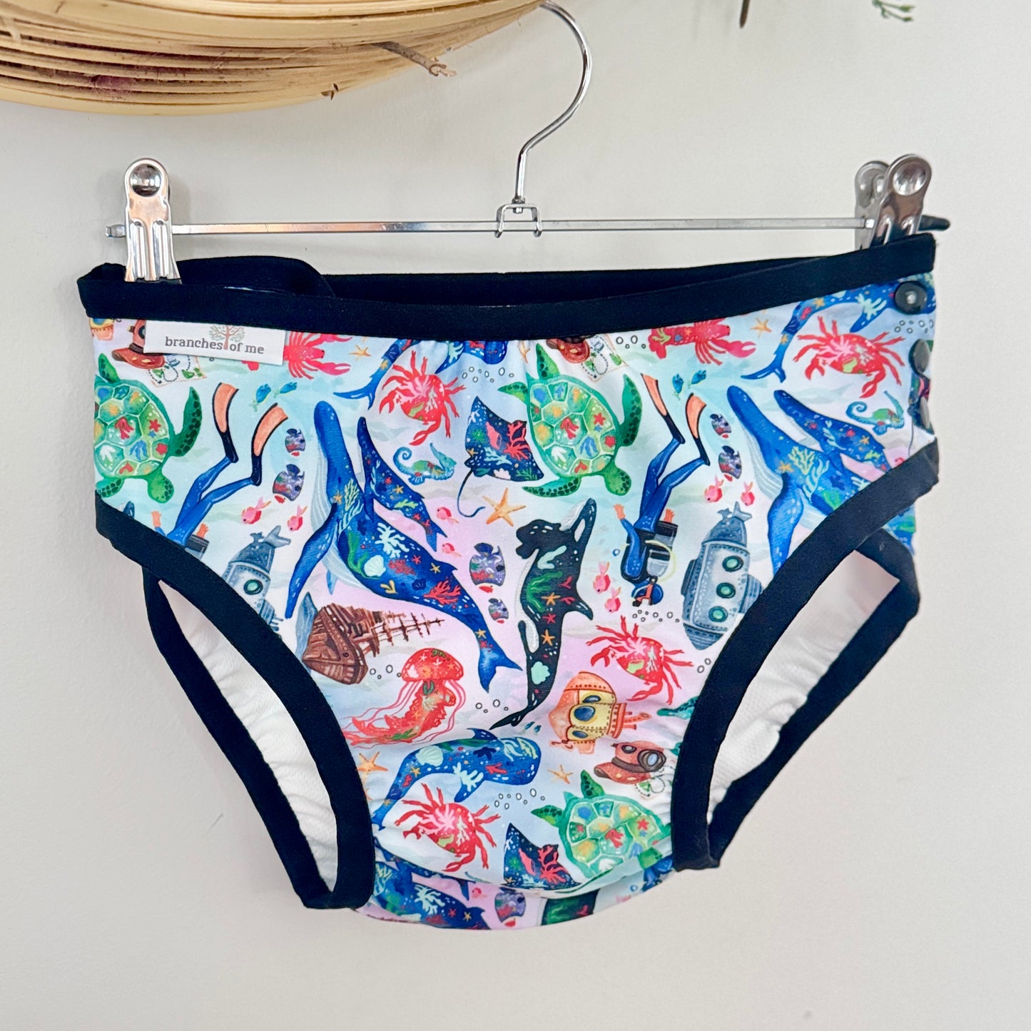 Handmade Reusable Swim Nappy for Older Child/ Disability Range