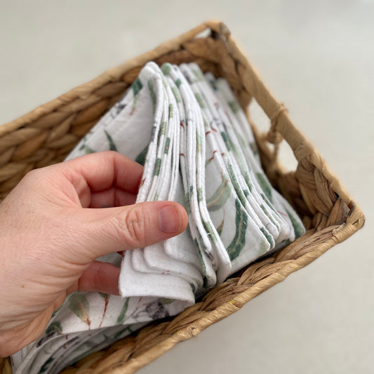 2ply Flannelette Wipes | Family Cloth | Wetwipes