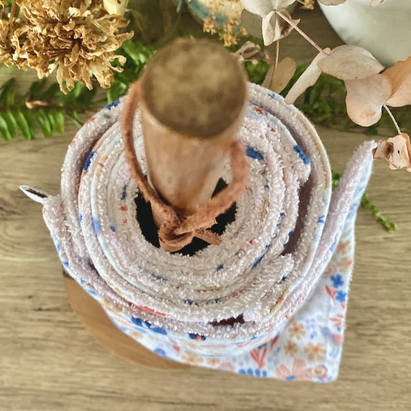 Blue birds Non-Paper Towel Roll | Unpaper Towels