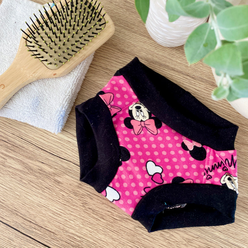 Pinks Handmade Training Undies With Absorbent Layer