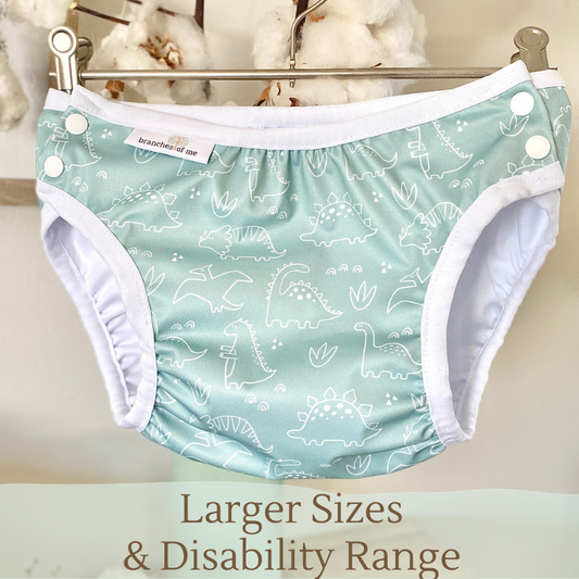 Handmade Reusable Swim Nappy for Older Child/ Disability Range