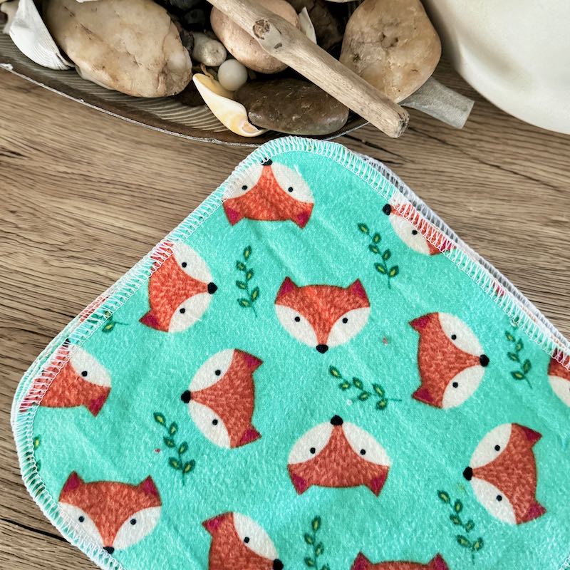 2ply Flannelette Handmade Hankies | Face Wipes | Tissues