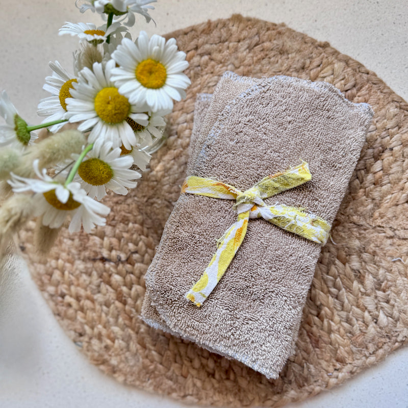 1ply Washable Towelling Wetwipes | Face Wipes Pre made & Ready to ship