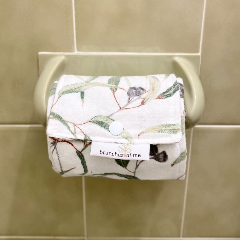 Branches Of Me Family Cloth Toilet Roll With Snaps