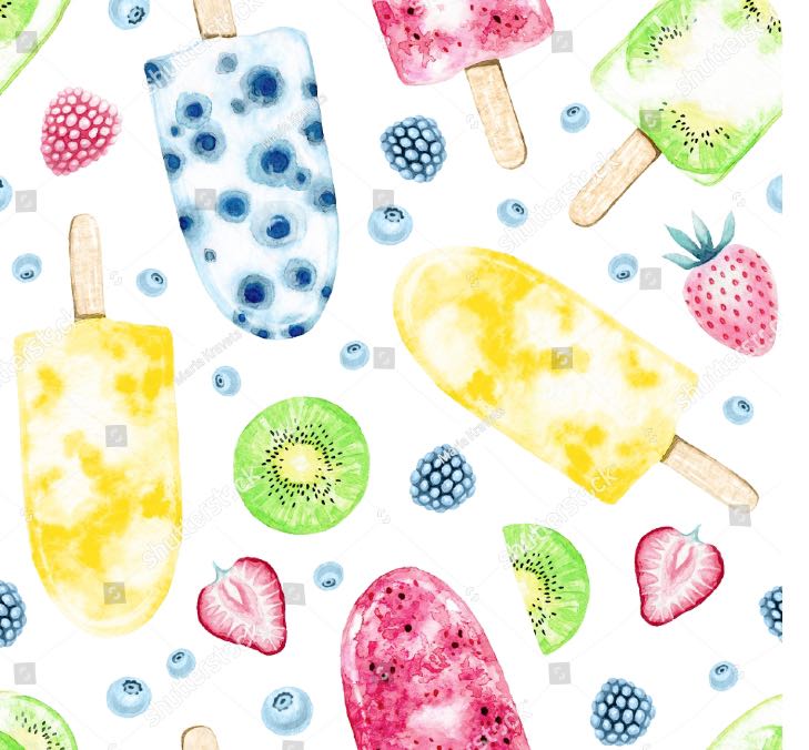 Ice Cream Handmade Reusable Swim Nappy