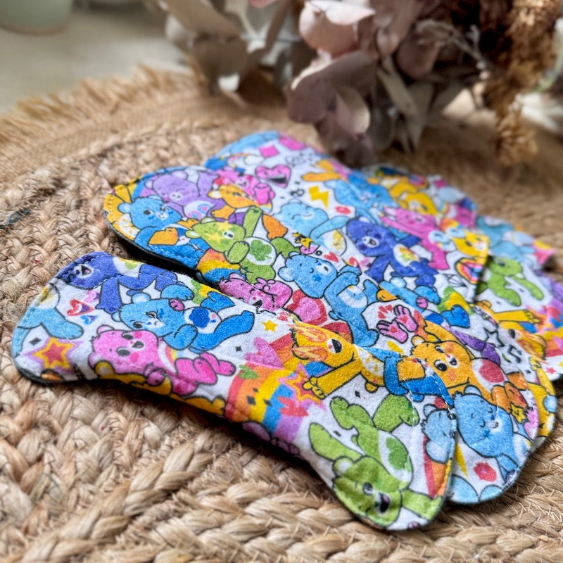 Cloth Menstrual Pads ~ The 90s Bears ~
