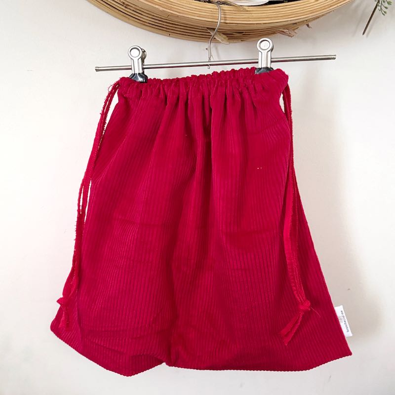 Gift Bags Made from Upcycled Fabrics