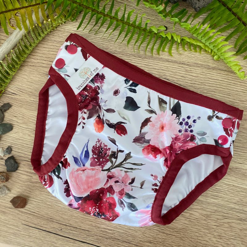 Rose Garden Handmade Reusable Swim Nappy