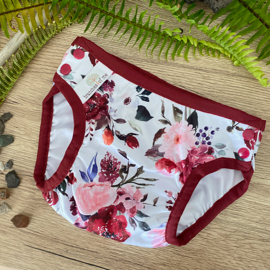 Rose Garden Handmade Reusable Swim Nappy