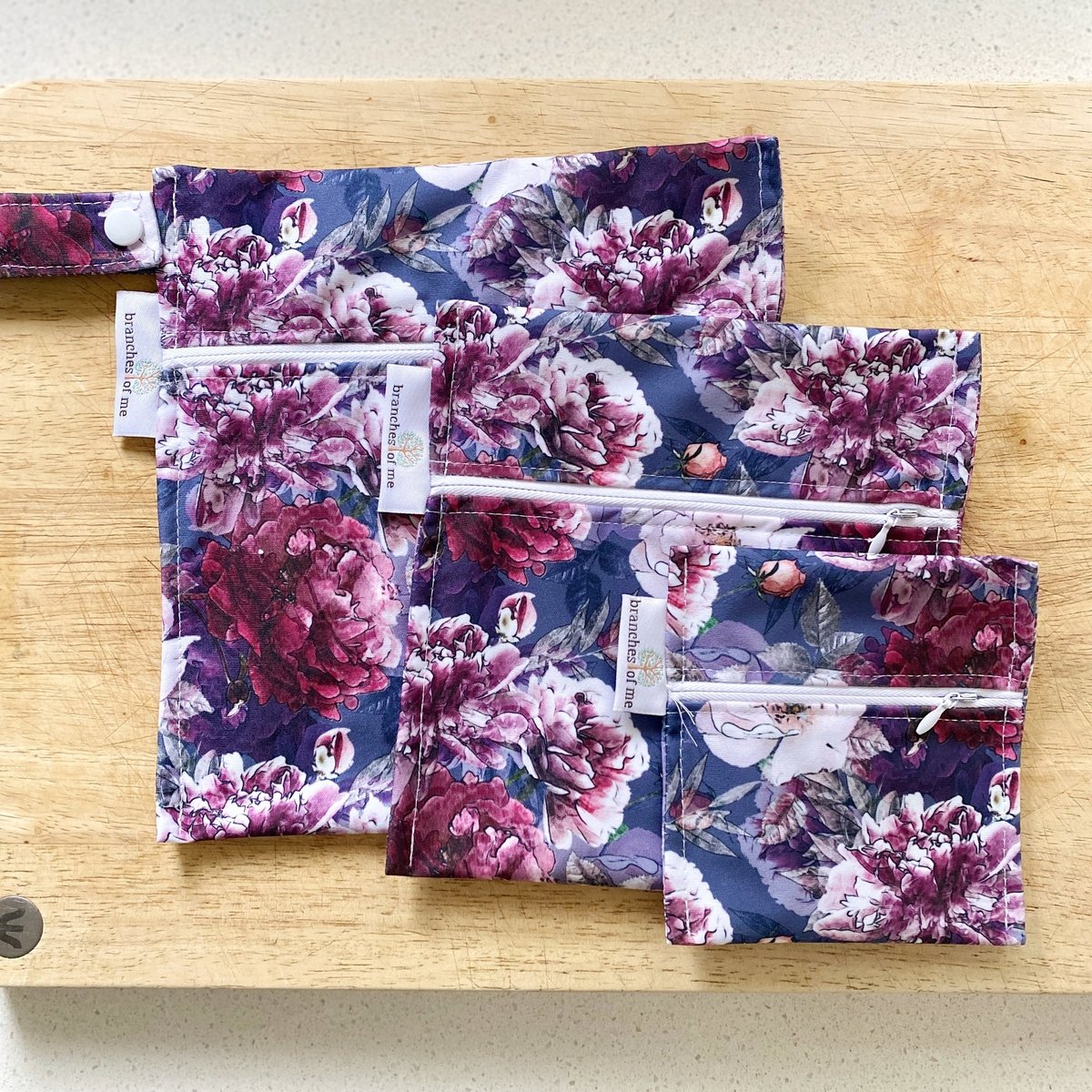 Purple Gardan Snack/Wet Bag