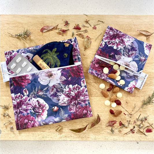 Purple Gardan Snack/Wet Bag