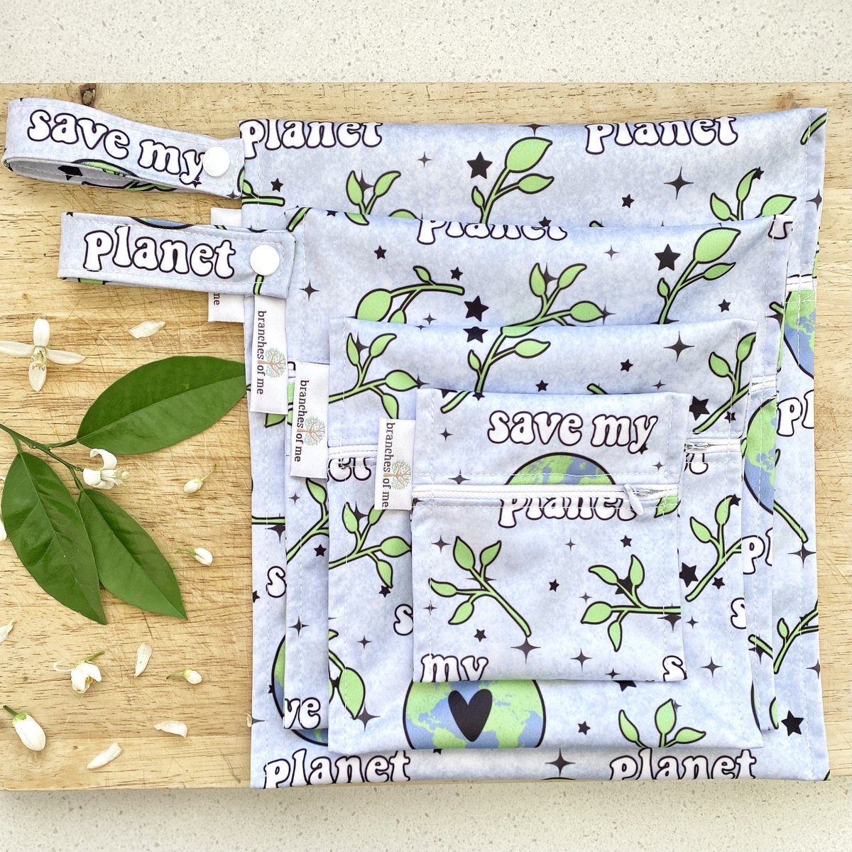 Save Me Planet Snack/Wet Bag