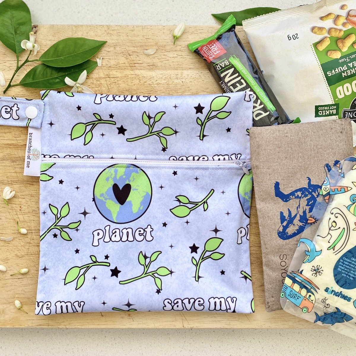 Save Me Planet Snack/Wet Bag