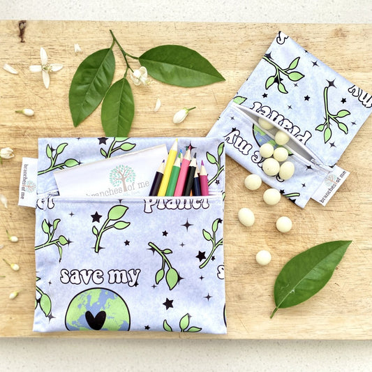 Save Me Planet Snack/Wet Bag