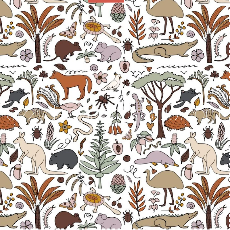 Outback Animals Handmade Reusable Swim Nappy