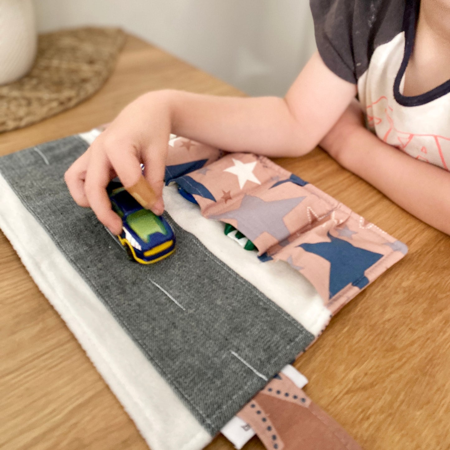 Handmade Toy-Car Carrier