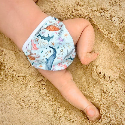 Ocean Giants Handmade Reusable Swim Nappy