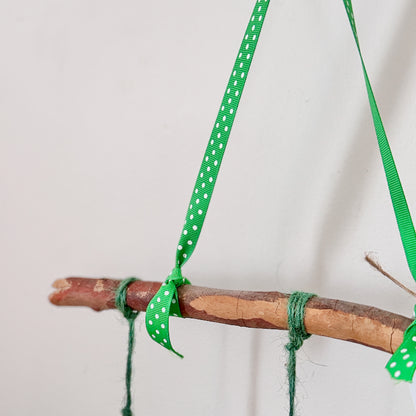 Upcycled Christmas Hanging Ornament