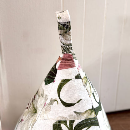 Scrap fabric door weight