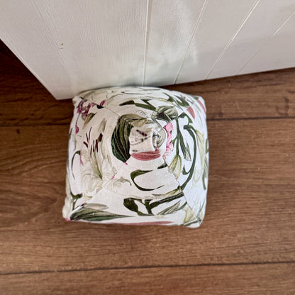 Scrap fabric door weight