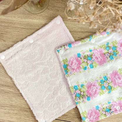 Premade Pink Rose Non Paper Towel ~ Ready To Ship