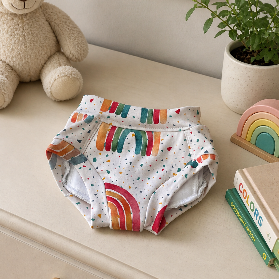 Toilet Training Undies  For Kids ~ Handmade absorbent underwear