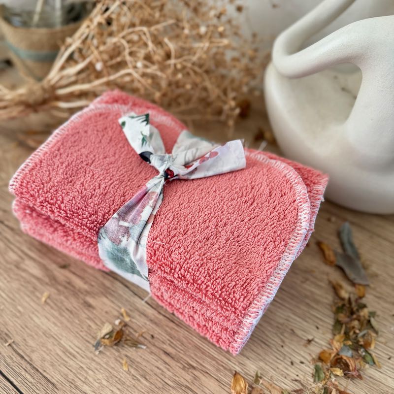 1ply Washable Towelling Wetwipes | Face Wipes Pre made & Ready to ship