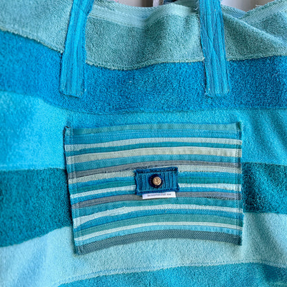 Upcycled Towelling Beach Bags ~ MADE TO ORDER ~