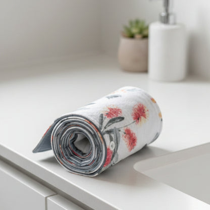 Branches Of Me Family Cloth Toilet Roll With Snaps