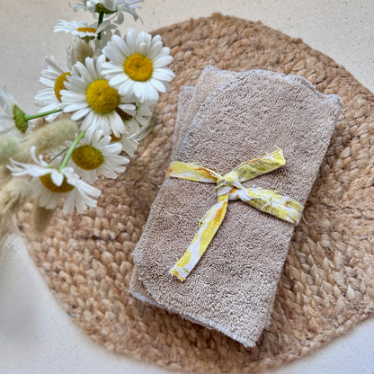 1ply Washable Towelling Wetwipes | Face Wipes Pre made & Ready to ship