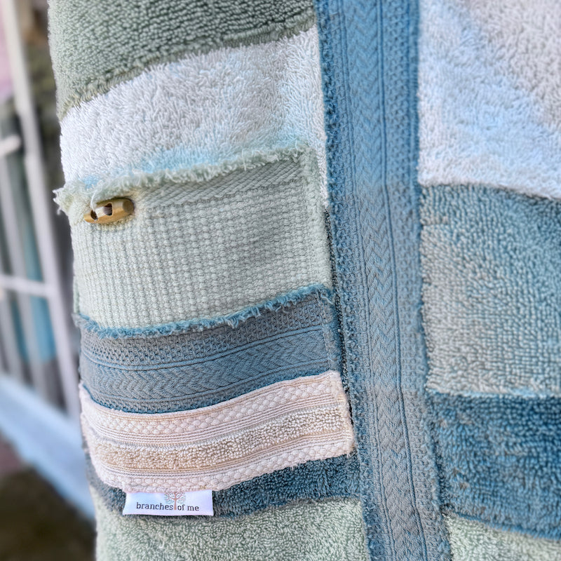 Upcycled Towelling Beach Bags ~ MADE TO ORDER ~