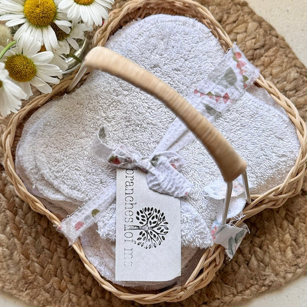 Cute Basket With Handmade Wipes