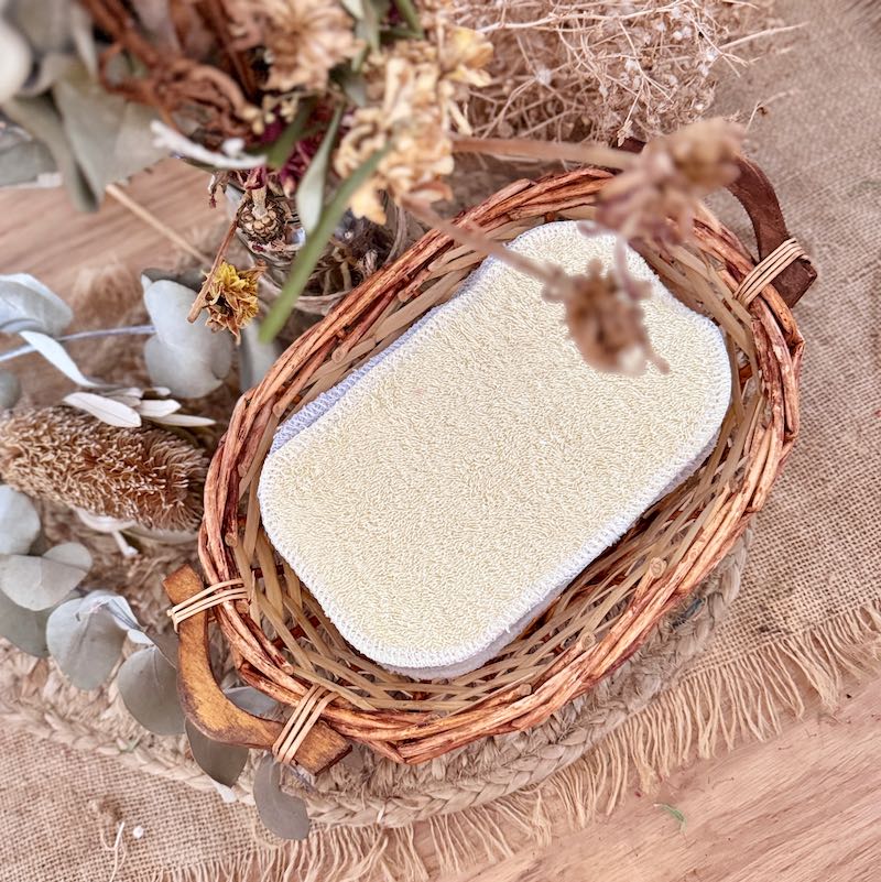 Beautiful Wicker Basket With Handmade Wipes