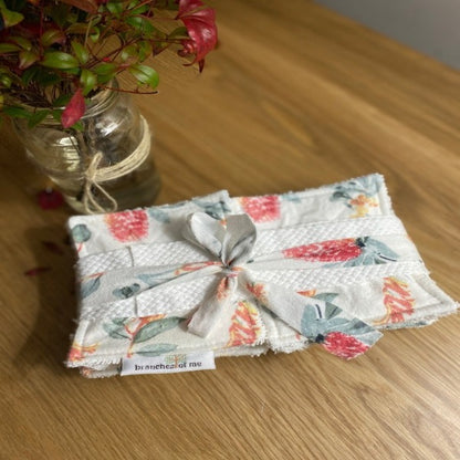 Banksia family cloth wipes