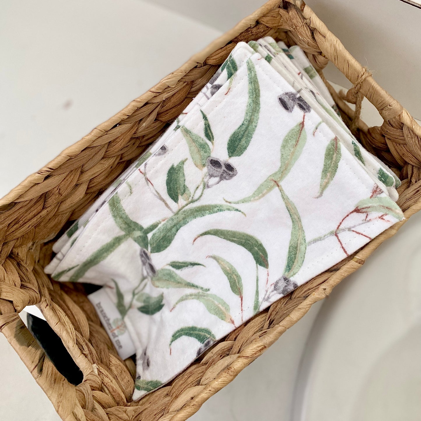 Branches Of Me Family Cloth Toilet Roll With Snaps ~ Made to order