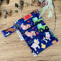 Odd Shapes & Sizes Washable Handmade Snack Bags Ready To Ship