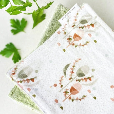 2ply Flannelette Wipes | Family Cloth | Wetwipes