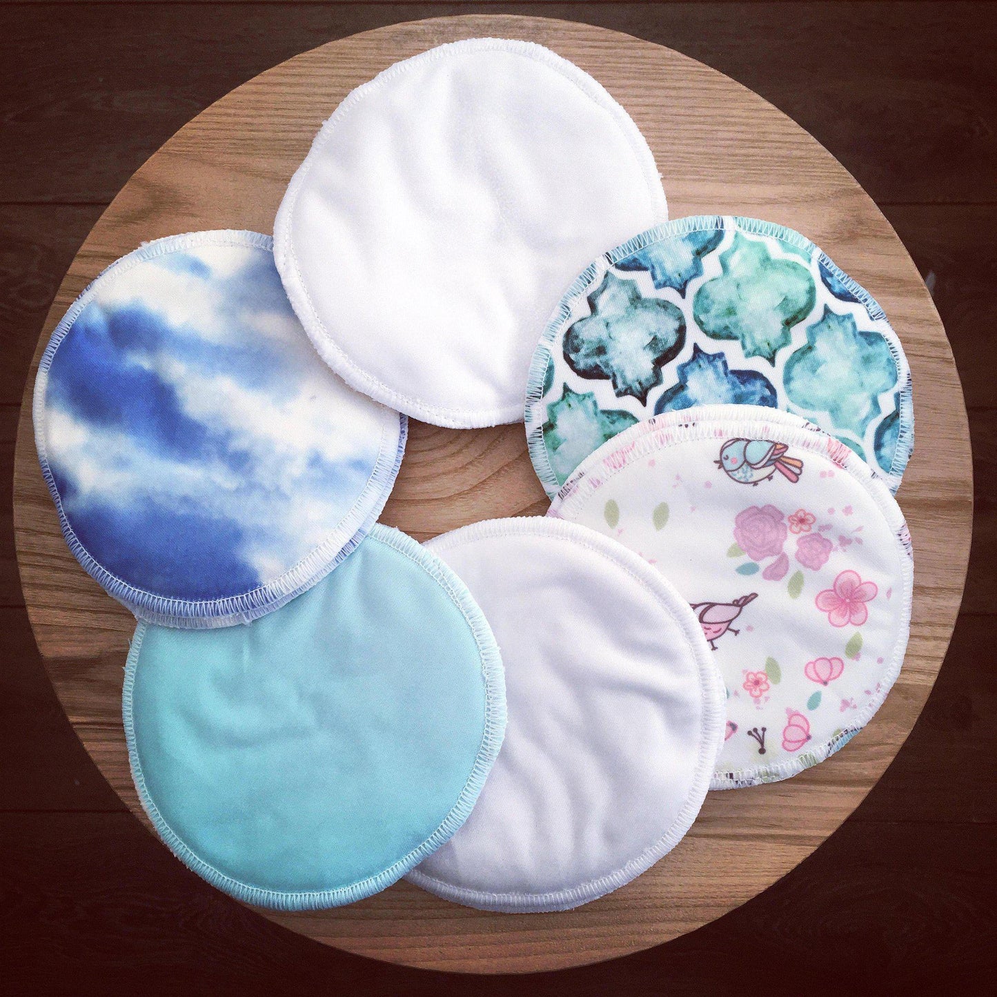 Reusable breast pads