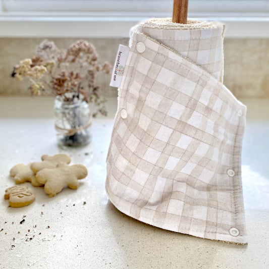 Calm Gingham Non-Paper Towel Roll | Unpaper Towels